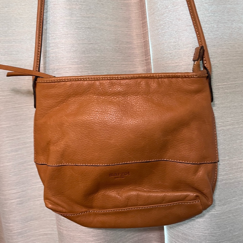 Margot camel slouchy shoulder bag